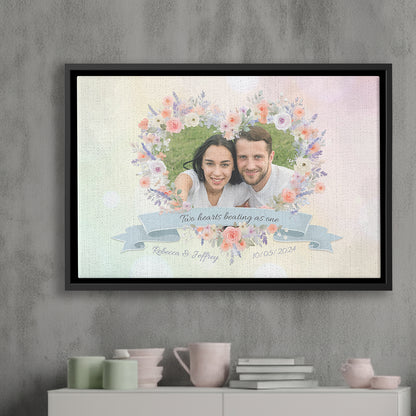 Blooming Love Framed Canvas