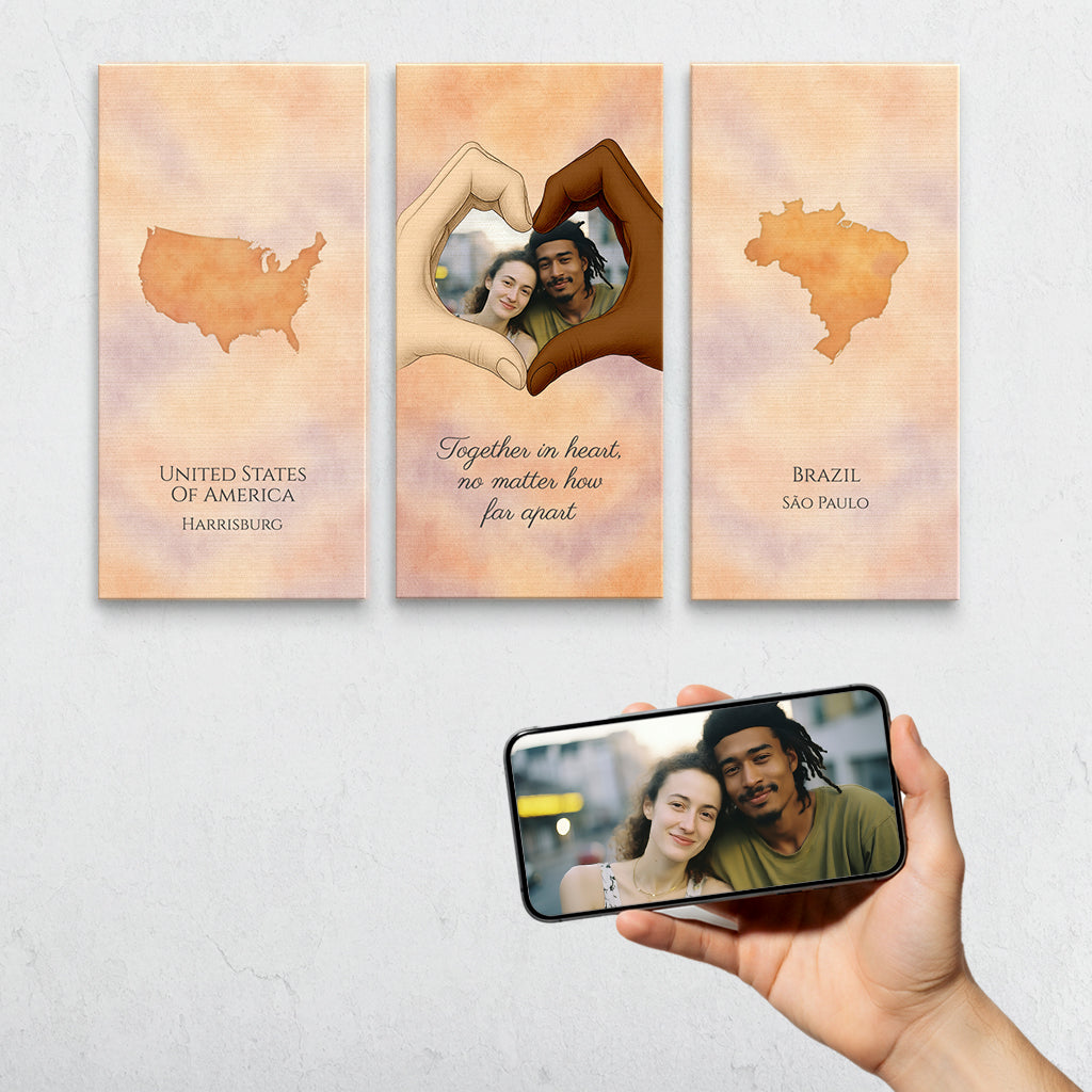 Sunset Watercolor Canvas Collection