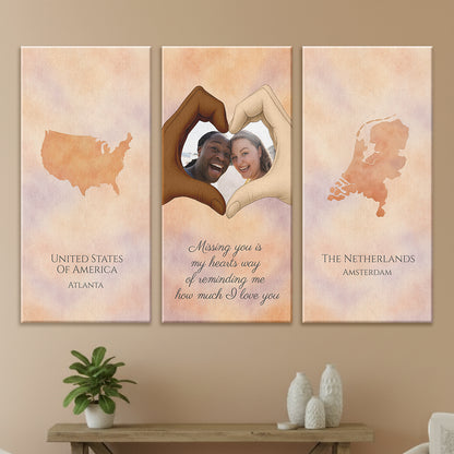 Sunset Watercolor Canvas Collection