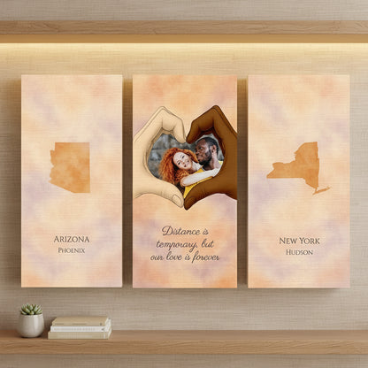 Sunset Watercolor Canvas Collection