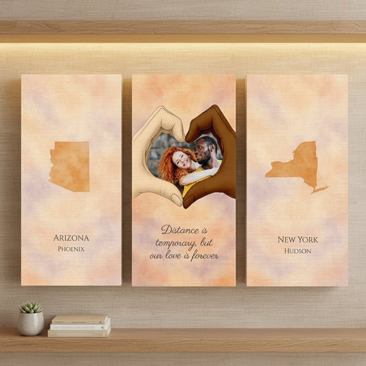 Sunset Watercolor Canvas Collection