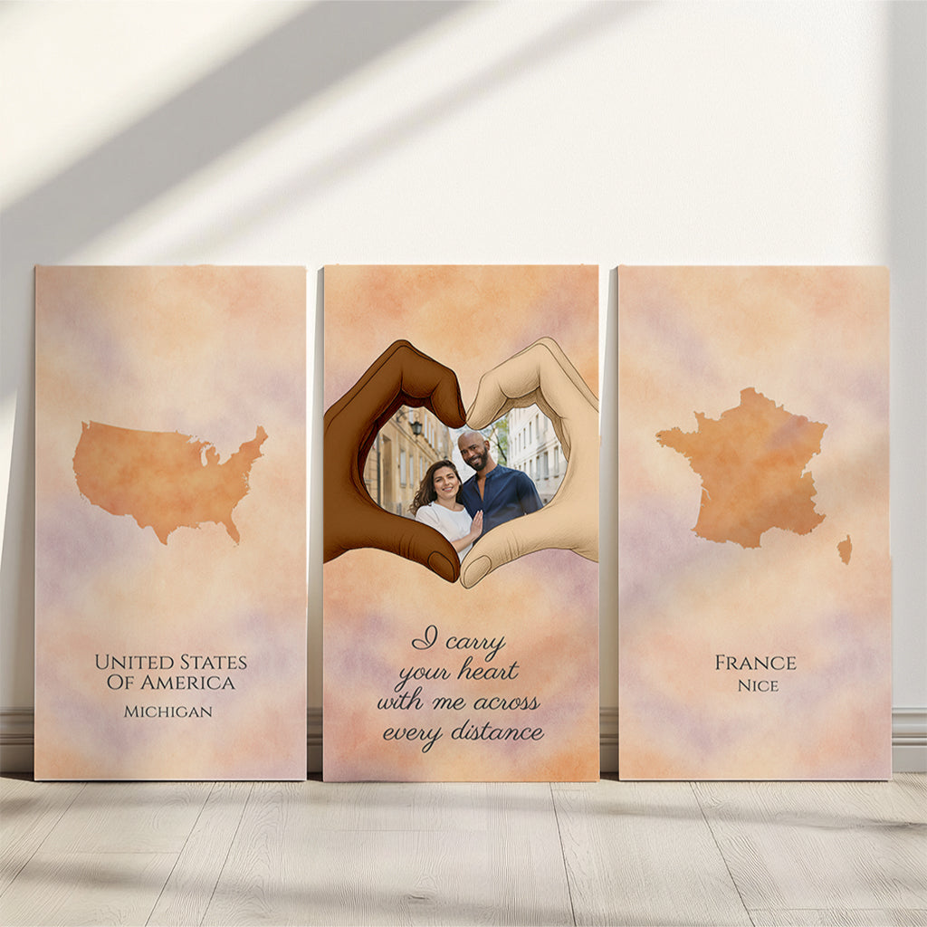 Sunset Watercolor Canvas Collection