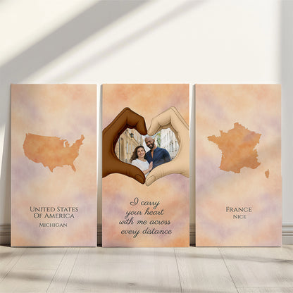 Sunset Watercolor Canvas Collection